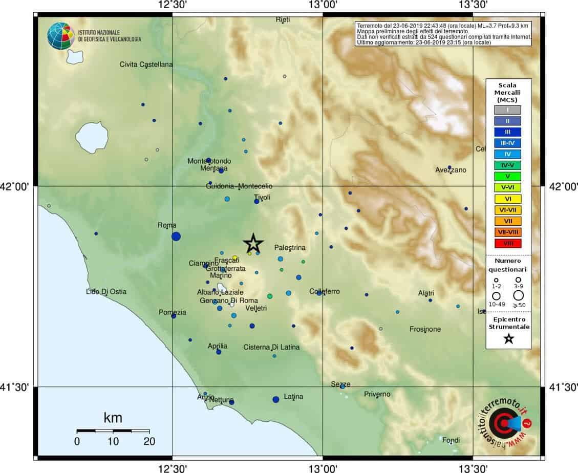 Terremoto a Roma 23 Giugno, metro C interrotta: gli ultimi ...